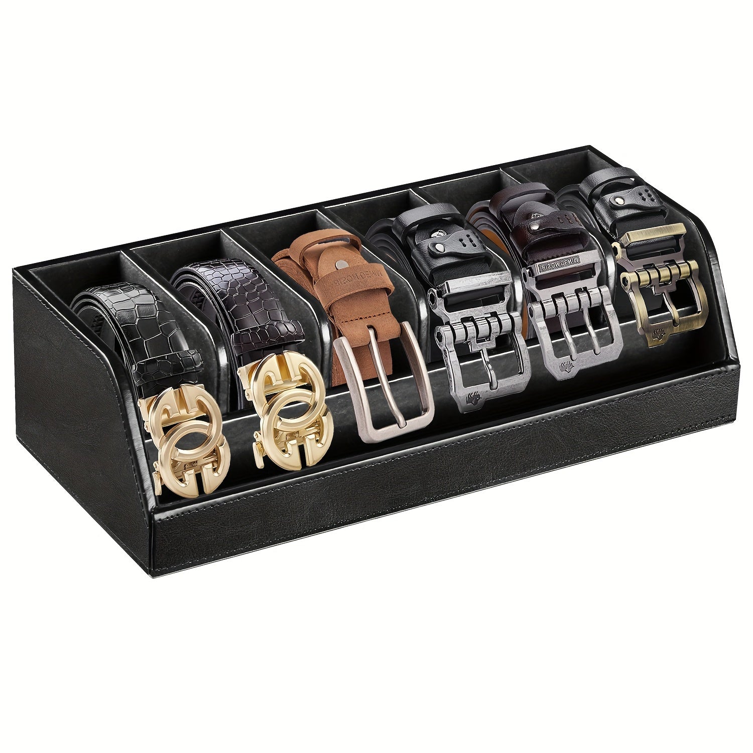 6-Belt Organizer Box