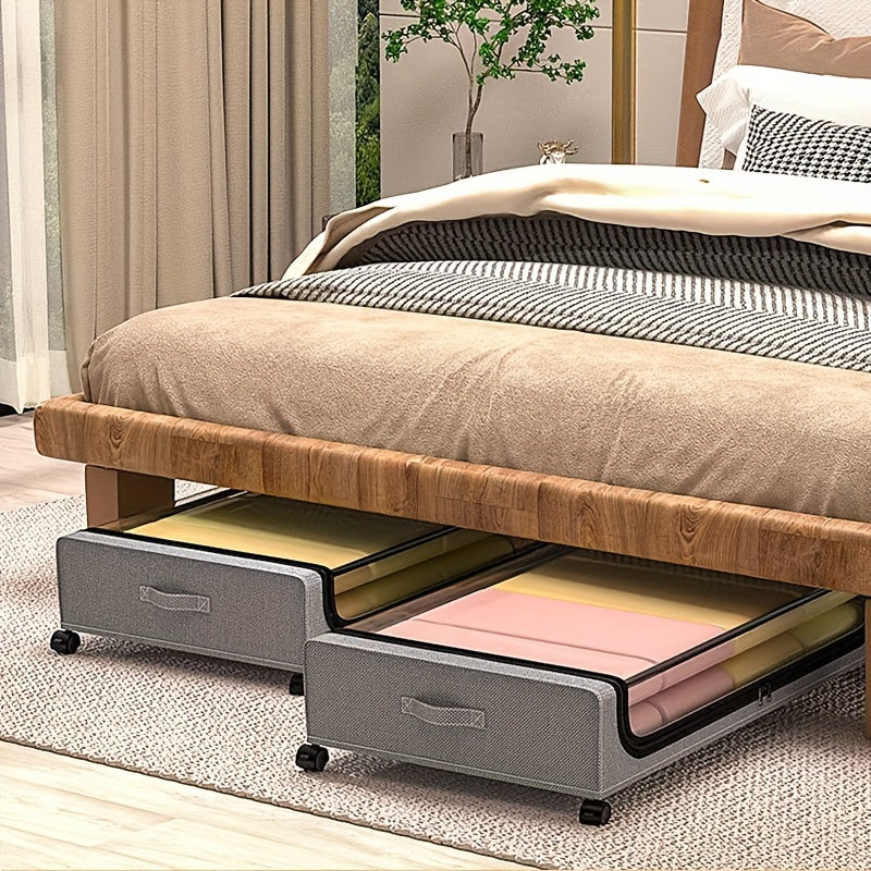 1PC Under Bed Storage with Wheels