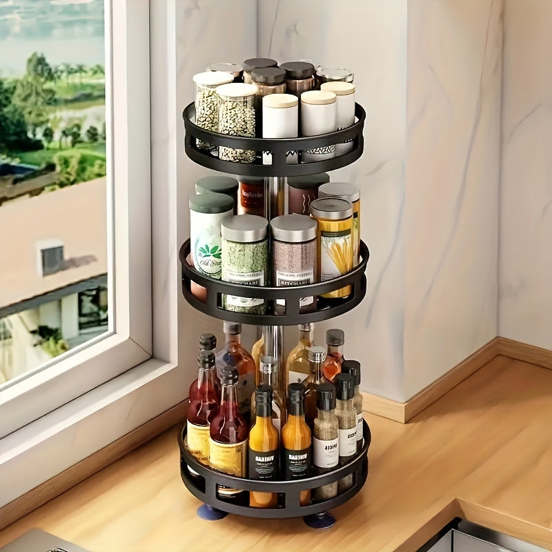 Rotating Spice Rack Organizer 360° Rotating Spice Rack Organizer