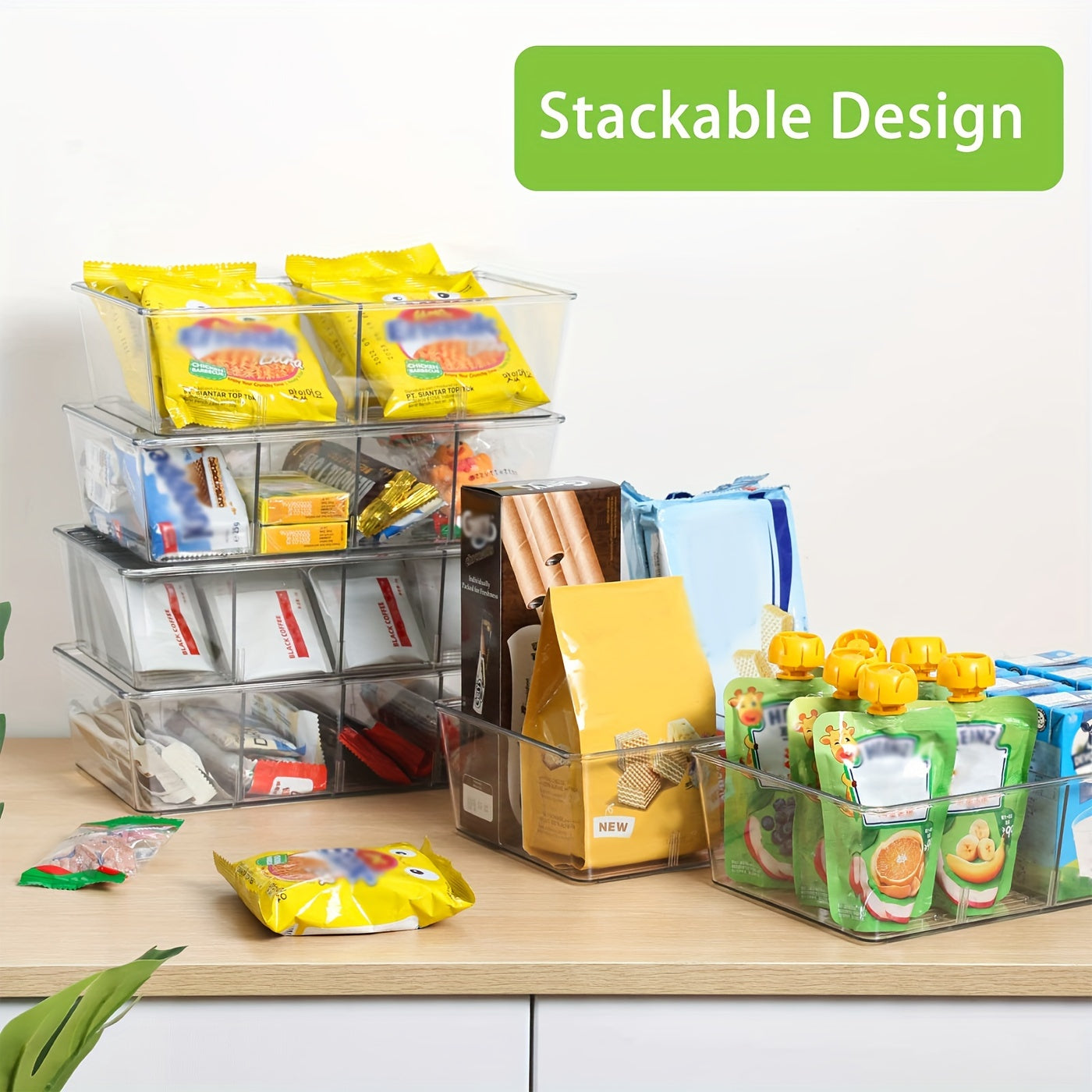 6 Pack Pantry Organizer and Storage