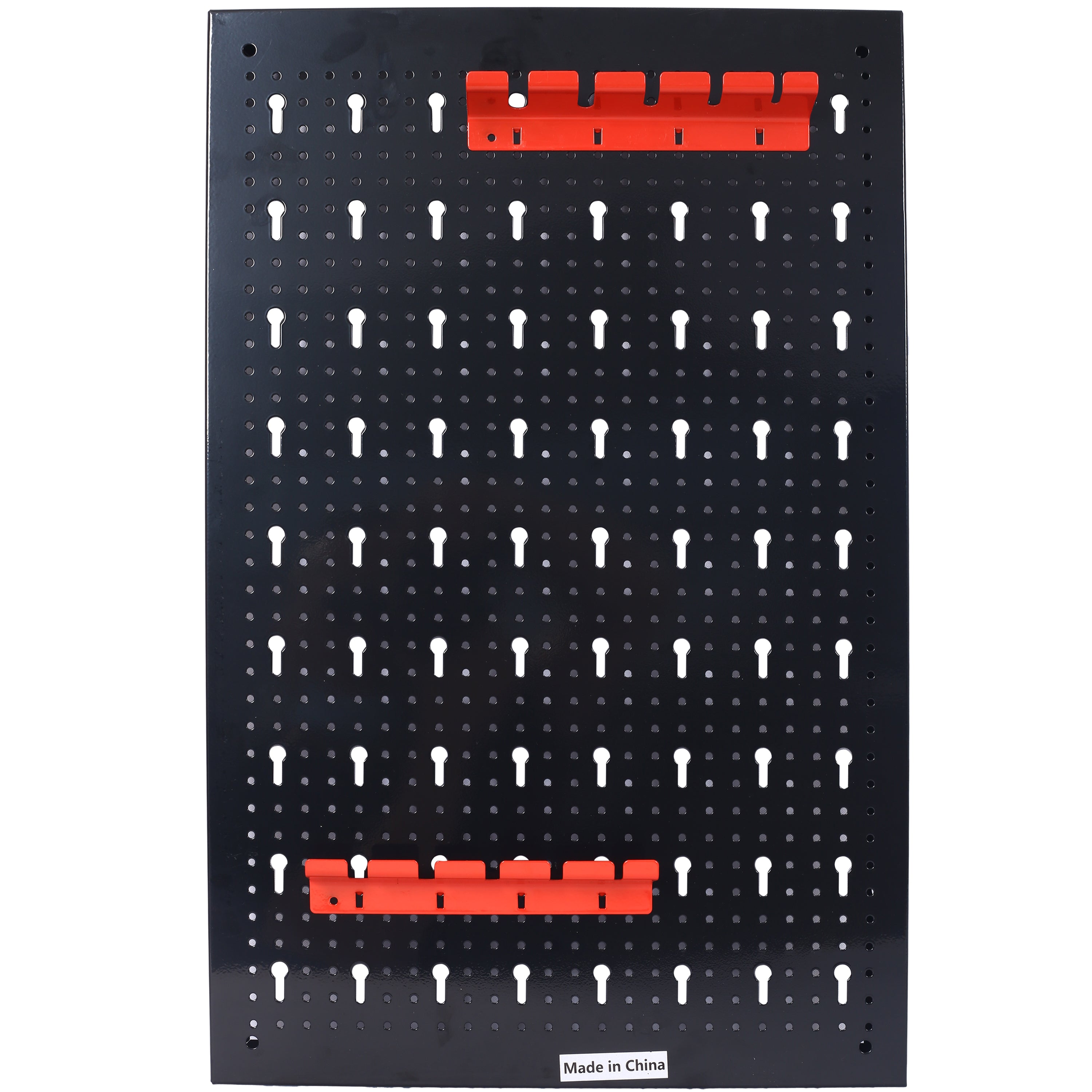 Pegboard Wall Organizer, 4ft Metal Garage Pegboard Tool Organizer