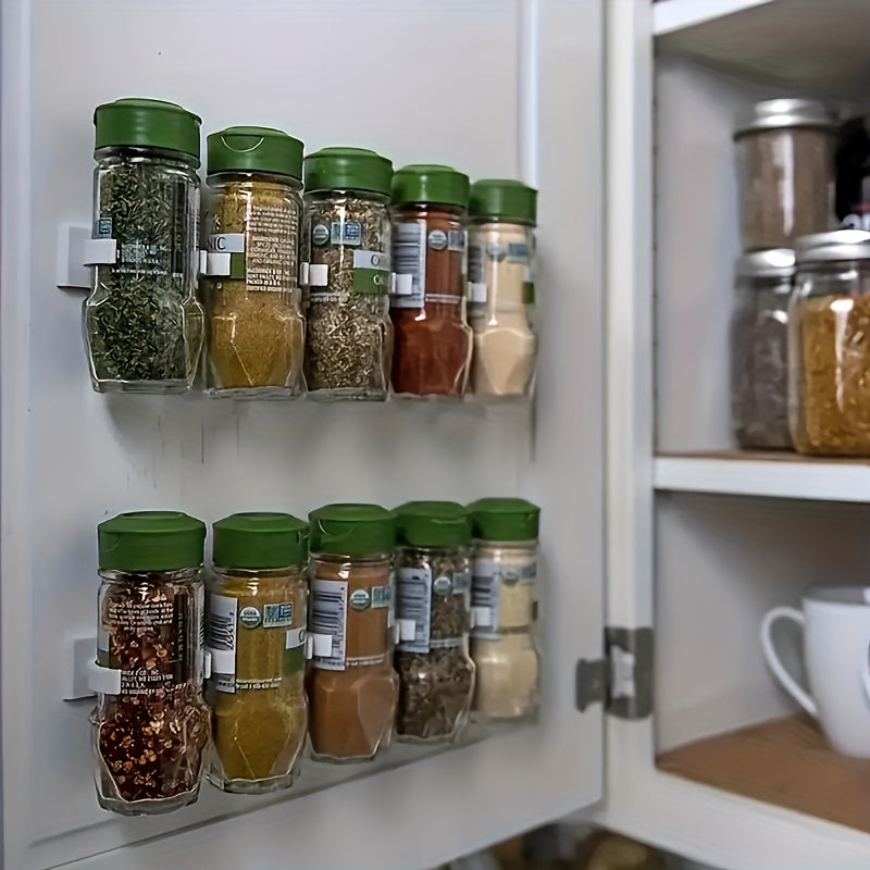 20-Pack Spice Rack Organizer for Cabinet