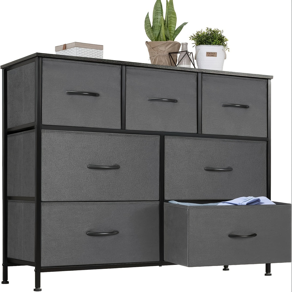 7-Drawer Fabric Storage Tower Dresser