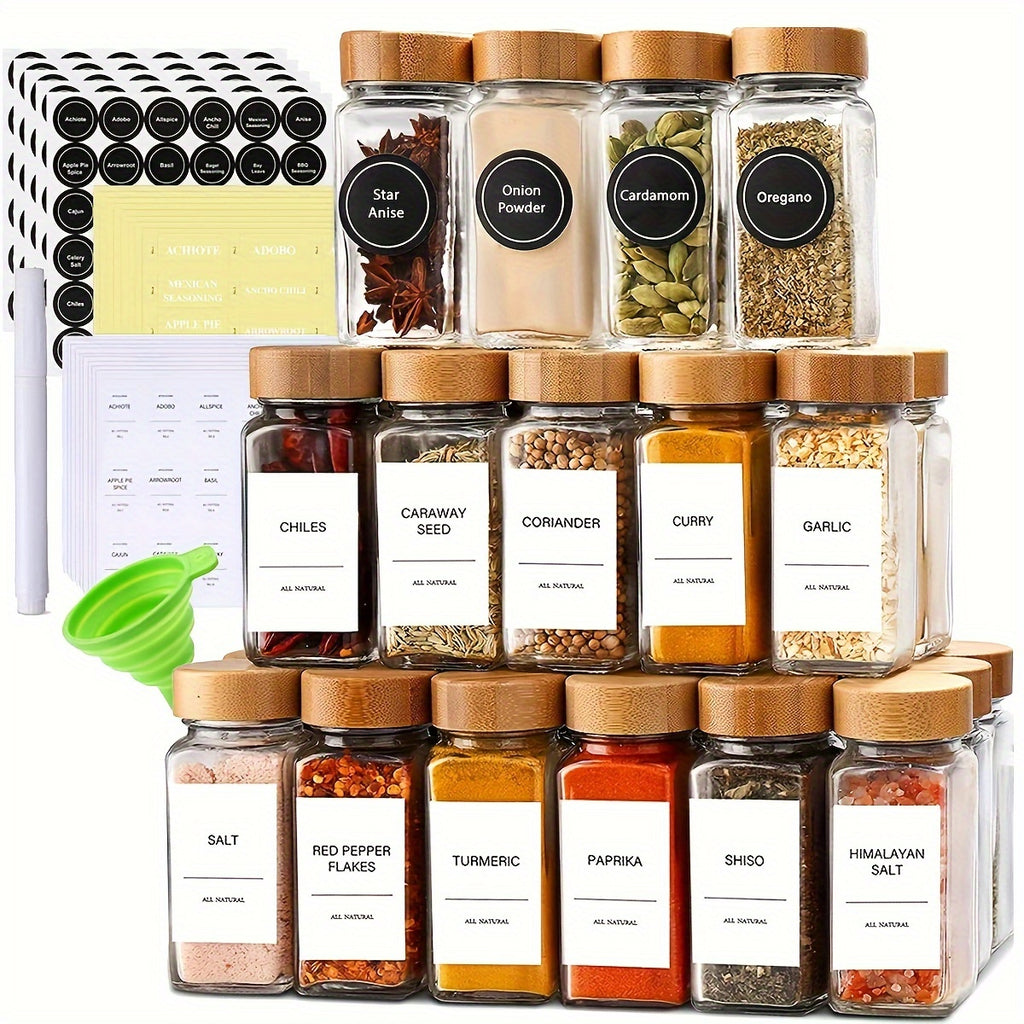 15/24/36pcs Spice Jars