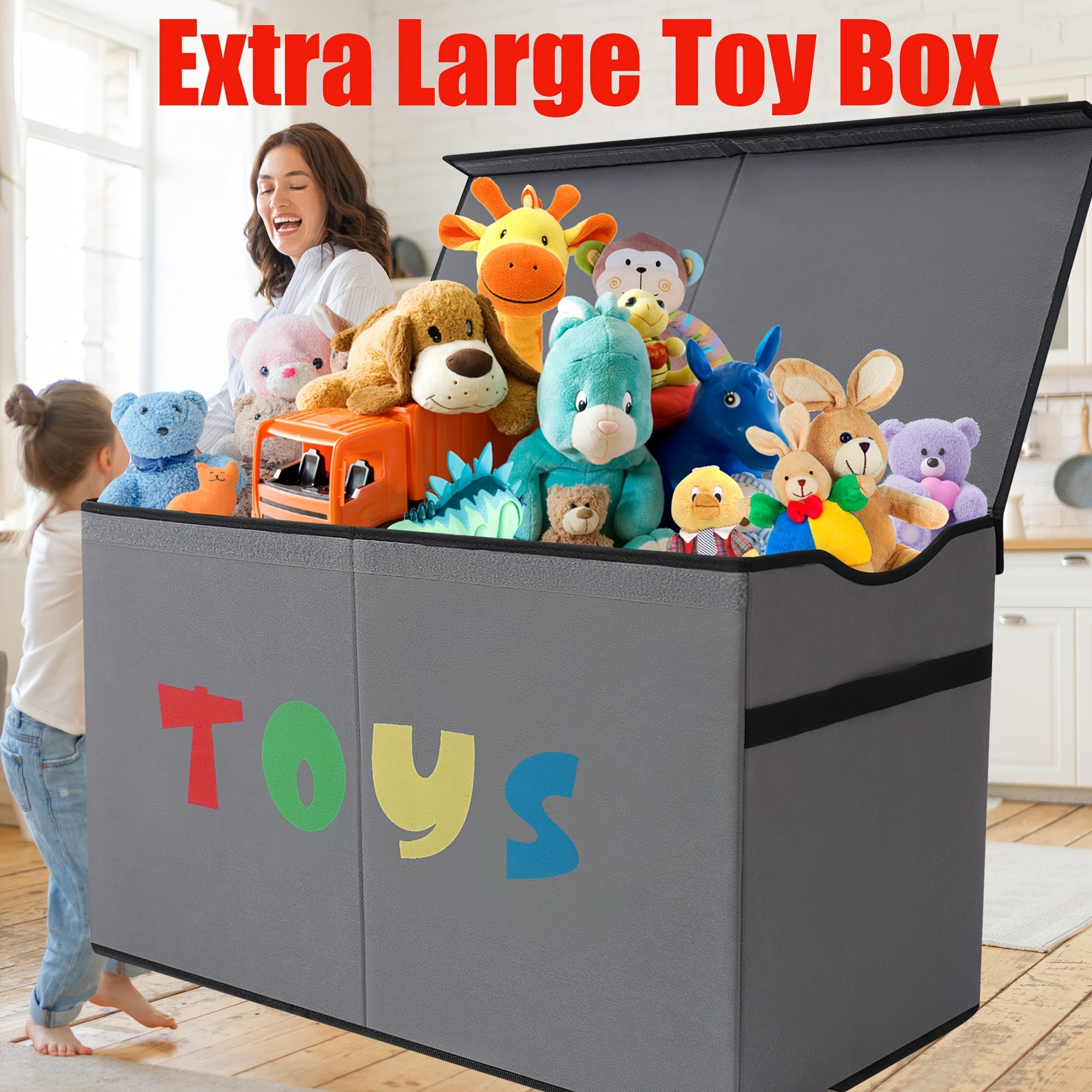 31.7 gallon Extra Large Toy Box