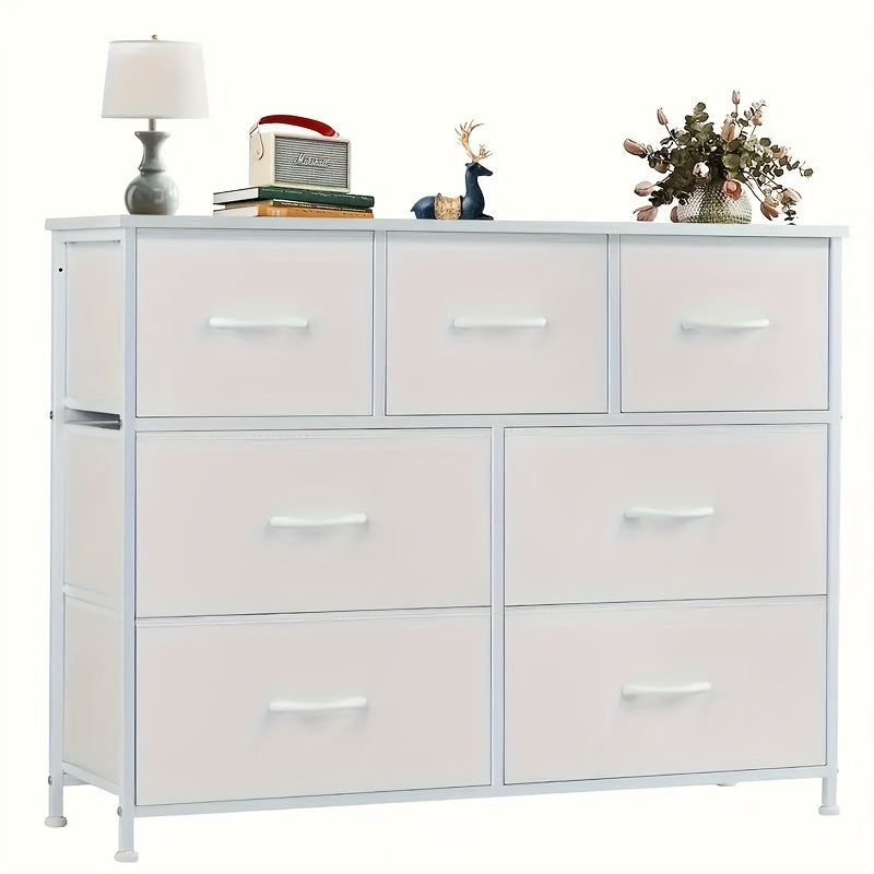 7-Drawer Fabric Storage Tower Dresser