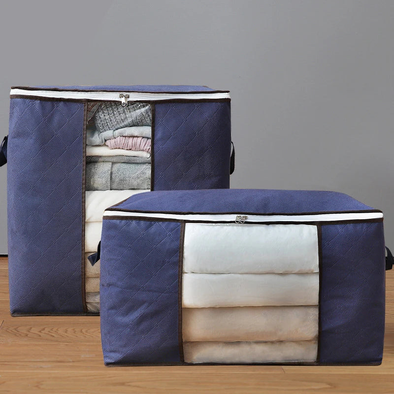 1pc Blanket and Quilt Storage Bag