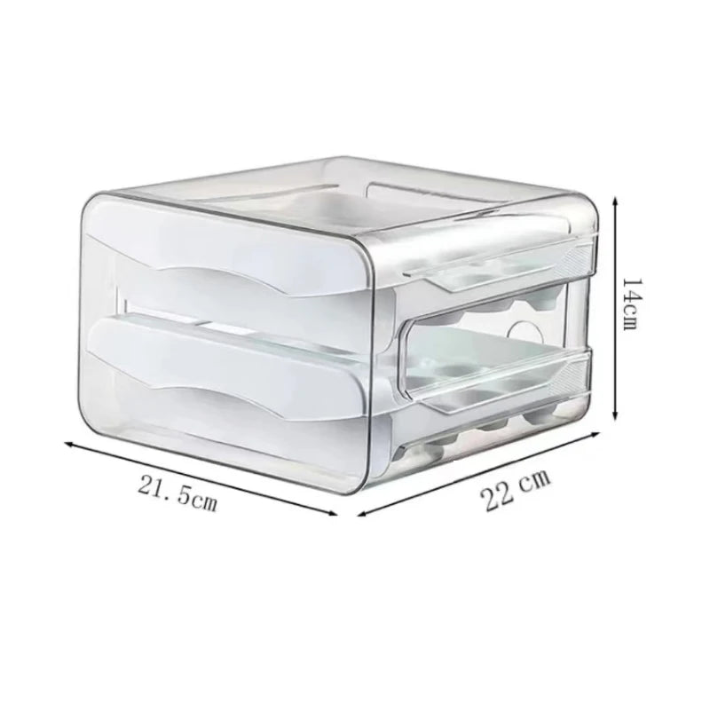1pc Kitchen Egg Refrigerator Storage Box