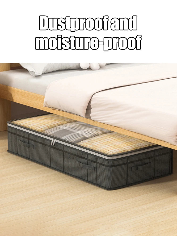 1PC Foldable Non-woven Bed Bottom Storage Bag