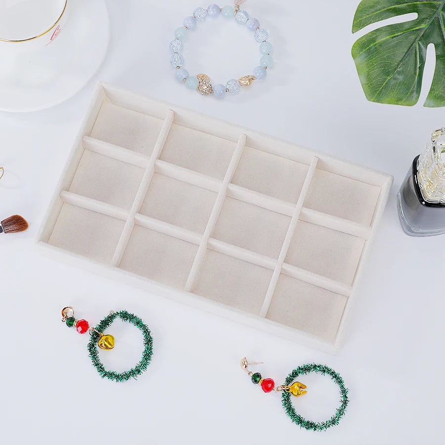 1PC, Flocking Jewelry Box