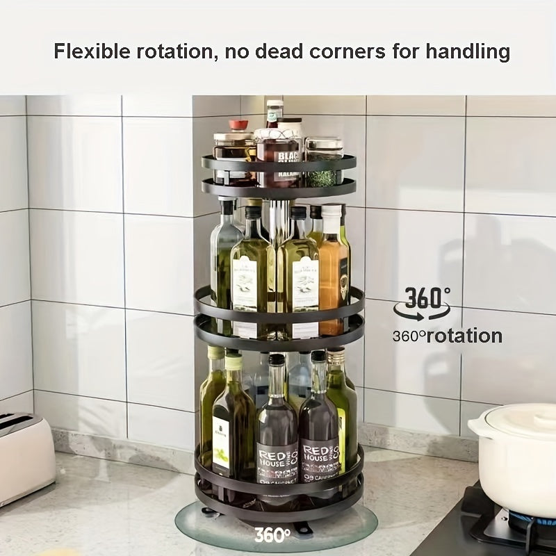 Rotating Spice Rack Organizer 360° Rotating Spice Rack Organizer