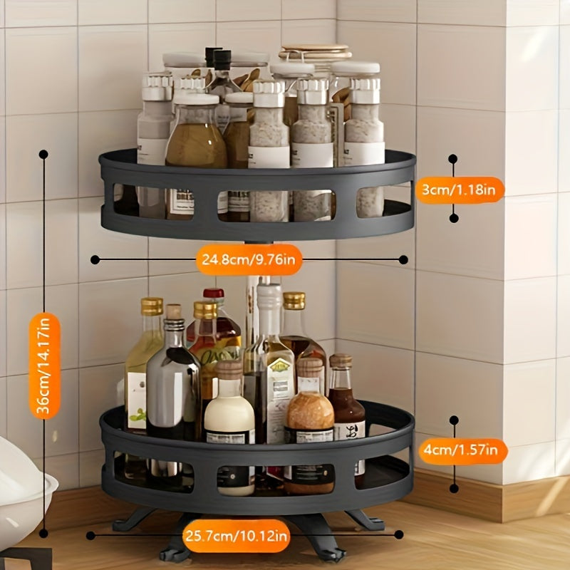 Rotating Spice Rack Organizer 360° Rotating Spice Rack Organizer