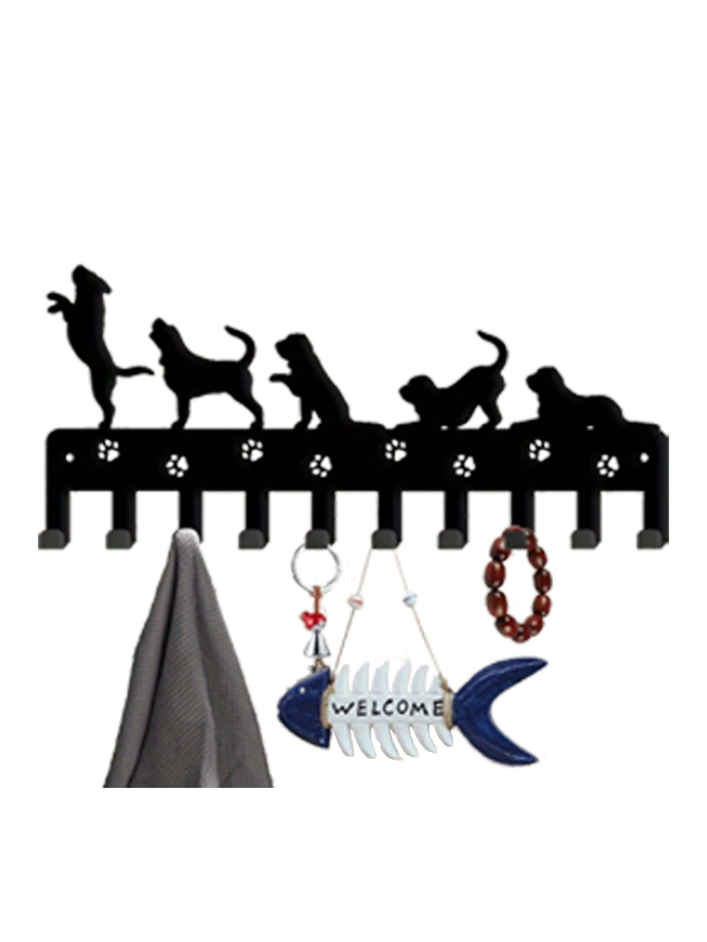 Animal-Inspired Upright Keychain