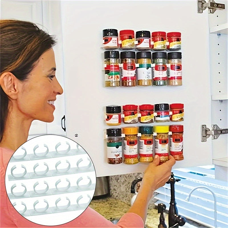 20-Pack Spice Rack Organizer for Cabinet